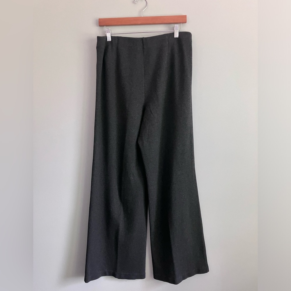 J. JILL Grey Wide Leg Pants Size M - Picture 6 of 14
